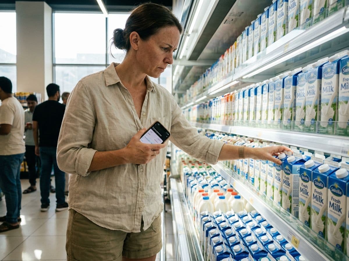 How Much is a Gallon of Milk in Dubai in US Dollars?